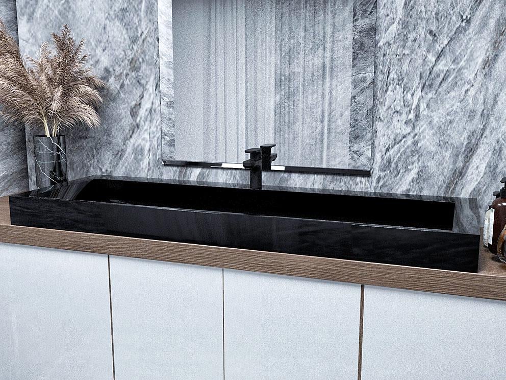 Умывальник накладной Status Boho 150 Black (638) - фото 8