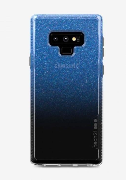 Противоударный чехол Tech21 Чистое мерцание для Samsung Note 9 Blue