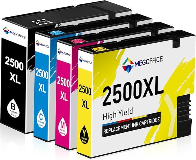 Комплект чорнильних картриджів PIGMENT PGI-2500XL для Canon Maxify 4 шт. (8/685)