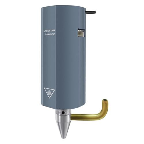 Лазерний модуль LT-80W-F45 з подачею повітря 80 Вт 450 нм для граверів та фрезерів CNC 3018 PRO (1816-5806b)