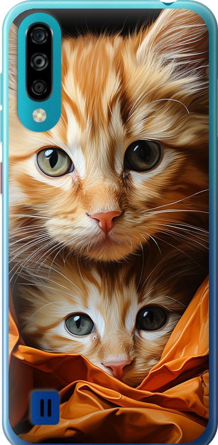 Чехол на ZTE Blade A7 2020 Котики 2 (5664u-2108-42517)