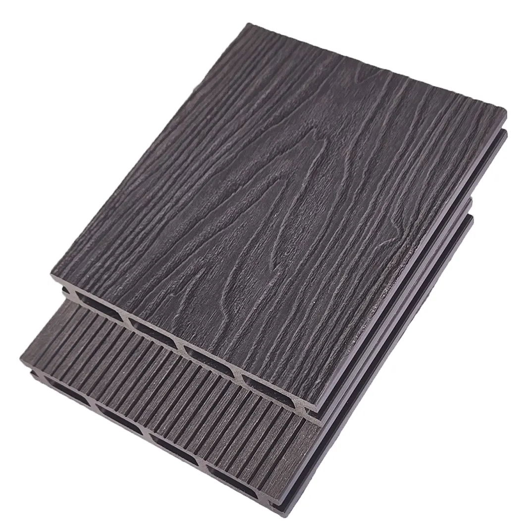 Терасна дошка двостороння Pro Deck Natur 3D 2900х140х23 мм Кавовий Горіх (10411)