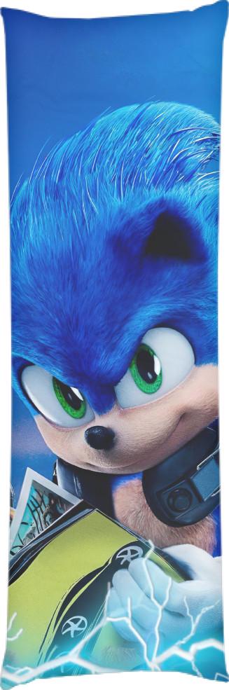 Подушка дакимакура Sonic 29 40x100 см (13546033)