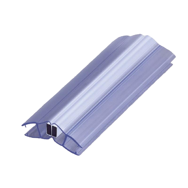 Уплотнительный профиль для стекла Haideli HDL-208 ПВХ стекло/стекло 135° магнитный Уплотнительный профиль для стекла Haideli HDL-208 ПВХ стекло/стекло 135° магнитный