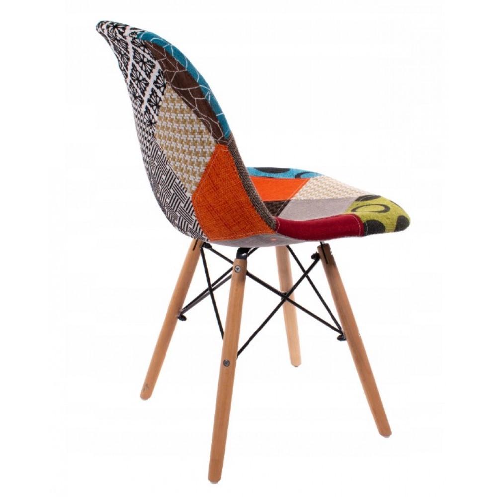 Стул для кухни обеденный Bonro В-439 PW PATCHWORK (42300032) - фото 5 Стул для кухни обеденный Bonro В-439 PW PATCHWORK (42300032) - фото 5