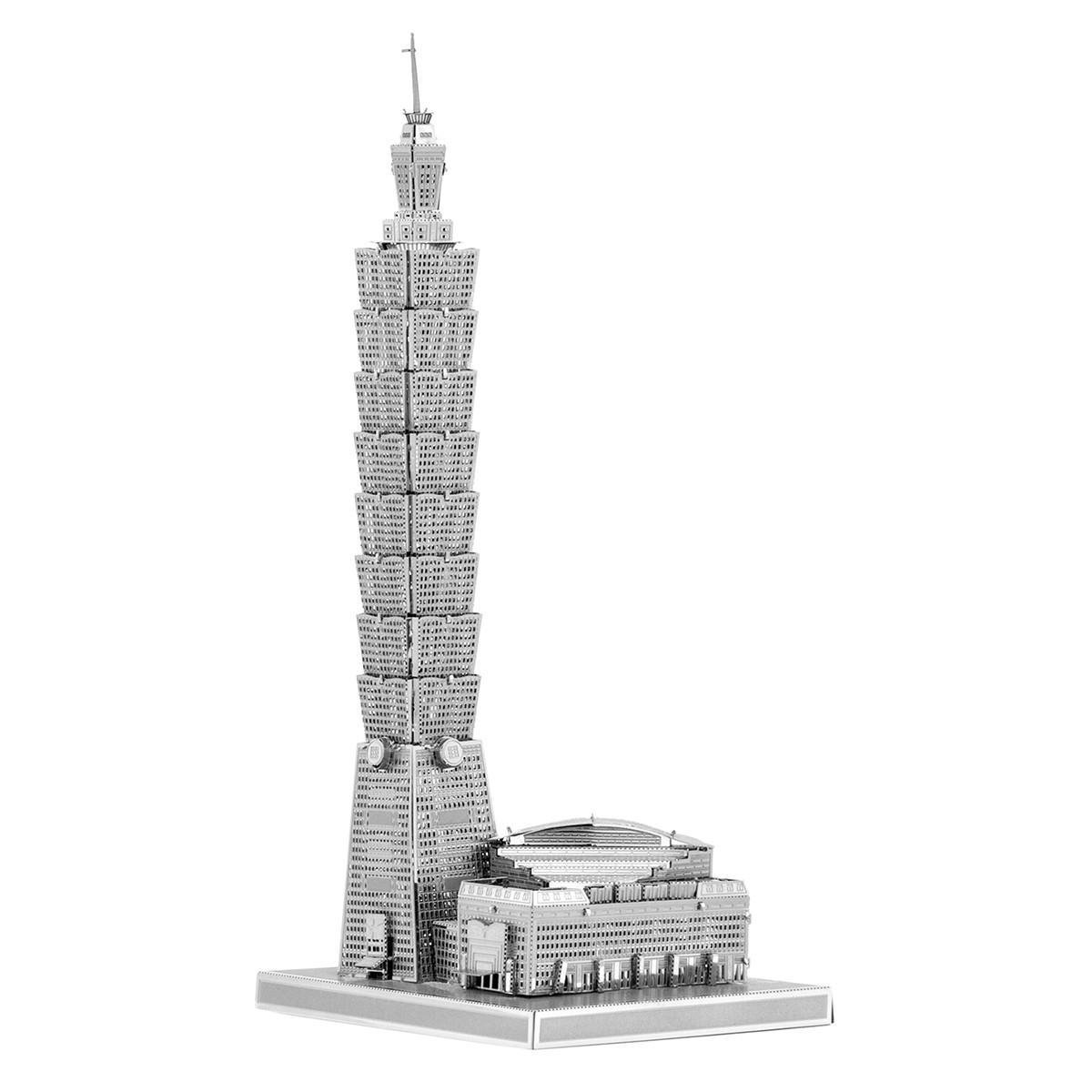 Конструктор металевий 3D Metal Earth Iconx Taipei 101 ICX007 (76938849)