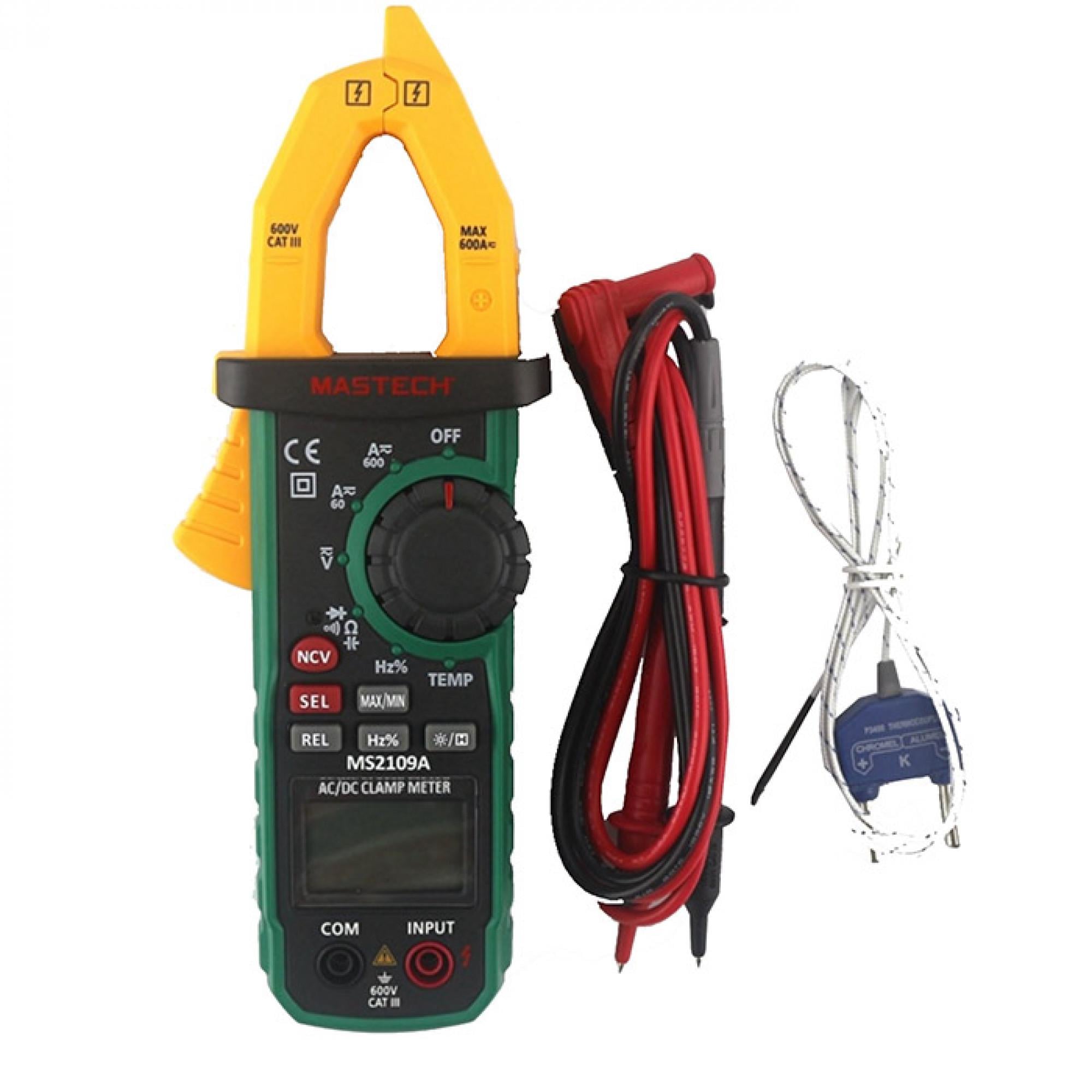 Клещи токовые универсальные Mastech MS2109A (3-9-2109A)