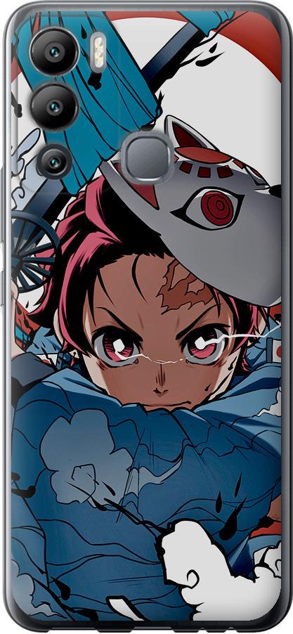 Чехол на Infinix Hot 12i Танджиро Камадо (5574u-2863-42517)