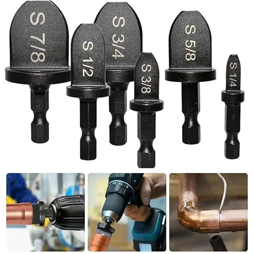 Набор битов для развальцовки труб 6 шт. (C01245) - фото 2