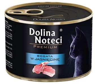 Корм влажный для кошек Dolina Noteci Premium с ягненком 185 г (1719080658)