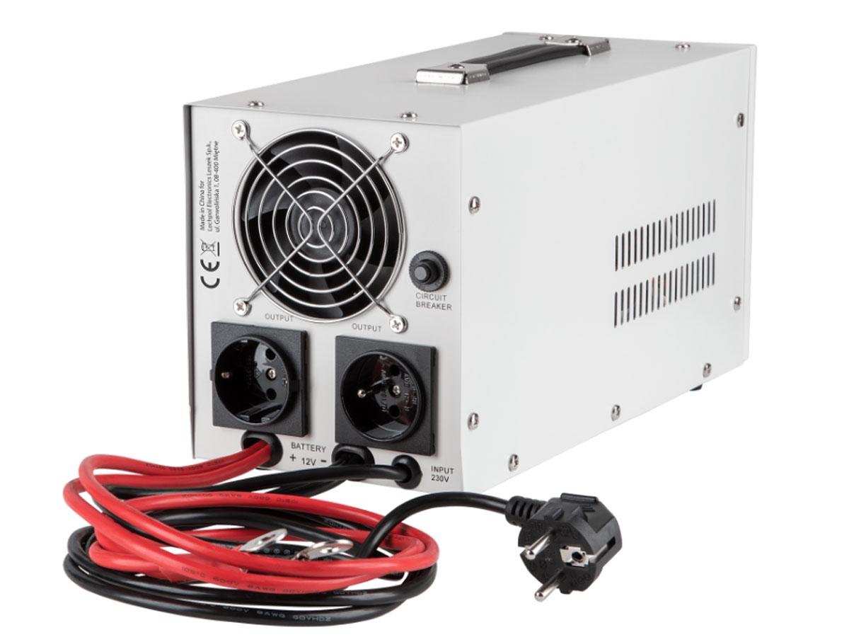 Джерело безперебійного живлення KEMOT PROsinus-1000 12 V 1000 VA 700 W з правильною синусоїдою (1111) - фото 2 Джерело безперебійного живлення KEMOT PROsinus-1000 12 V 1000 VA 700 W з правильною синусоїдою (1111) - фото 2