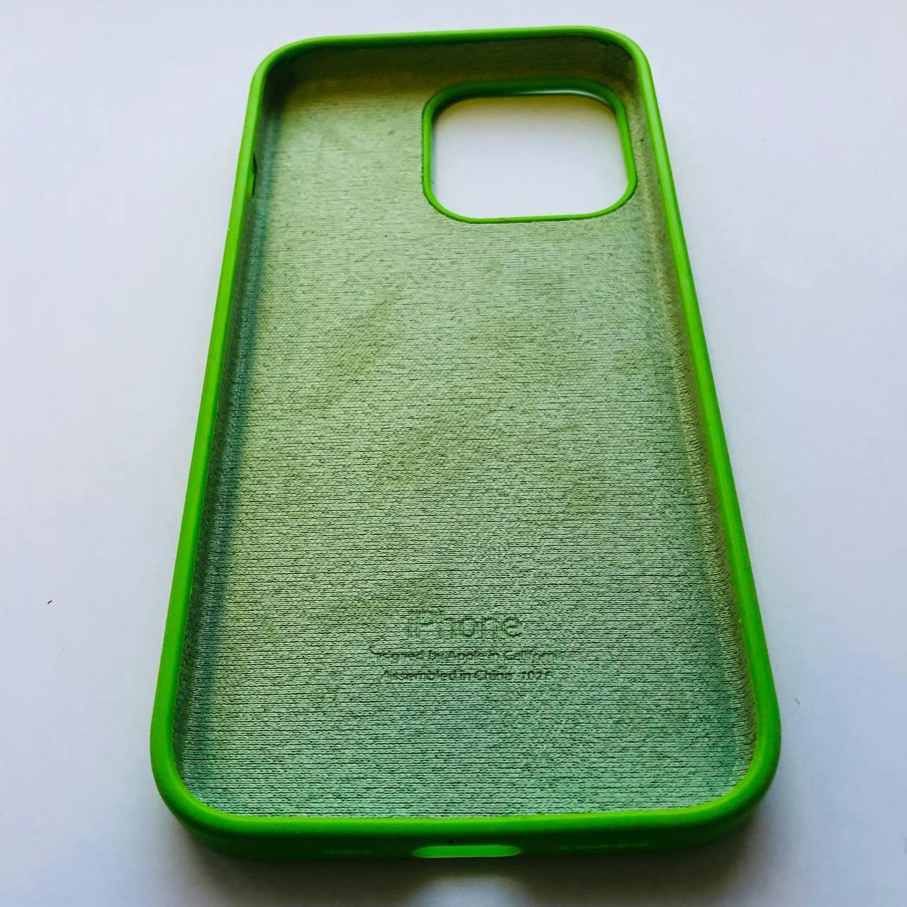 Чохол Silicone Case для Apple iPhone 13 Pro Green - фото 3