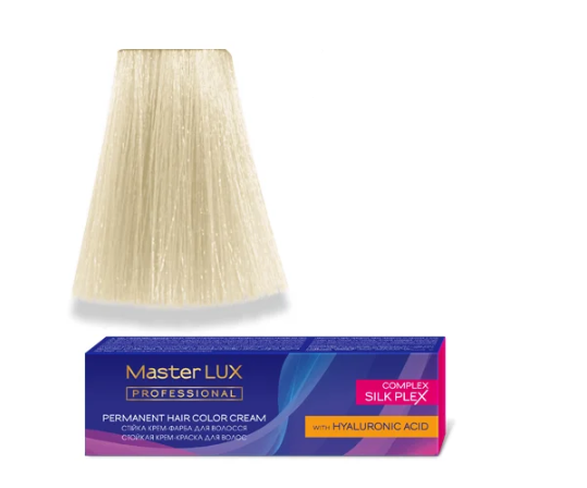 Крем-краска для волос стойкая Master LUX 0.00A 60 мл Чистый аммиачный тон