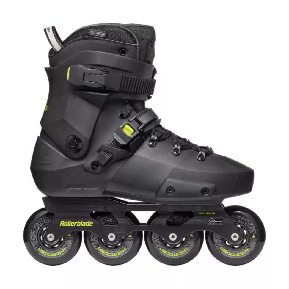 Ролики Фріскейт Rollerblade Twister XT 2024 one size Black/Lime - фото 2