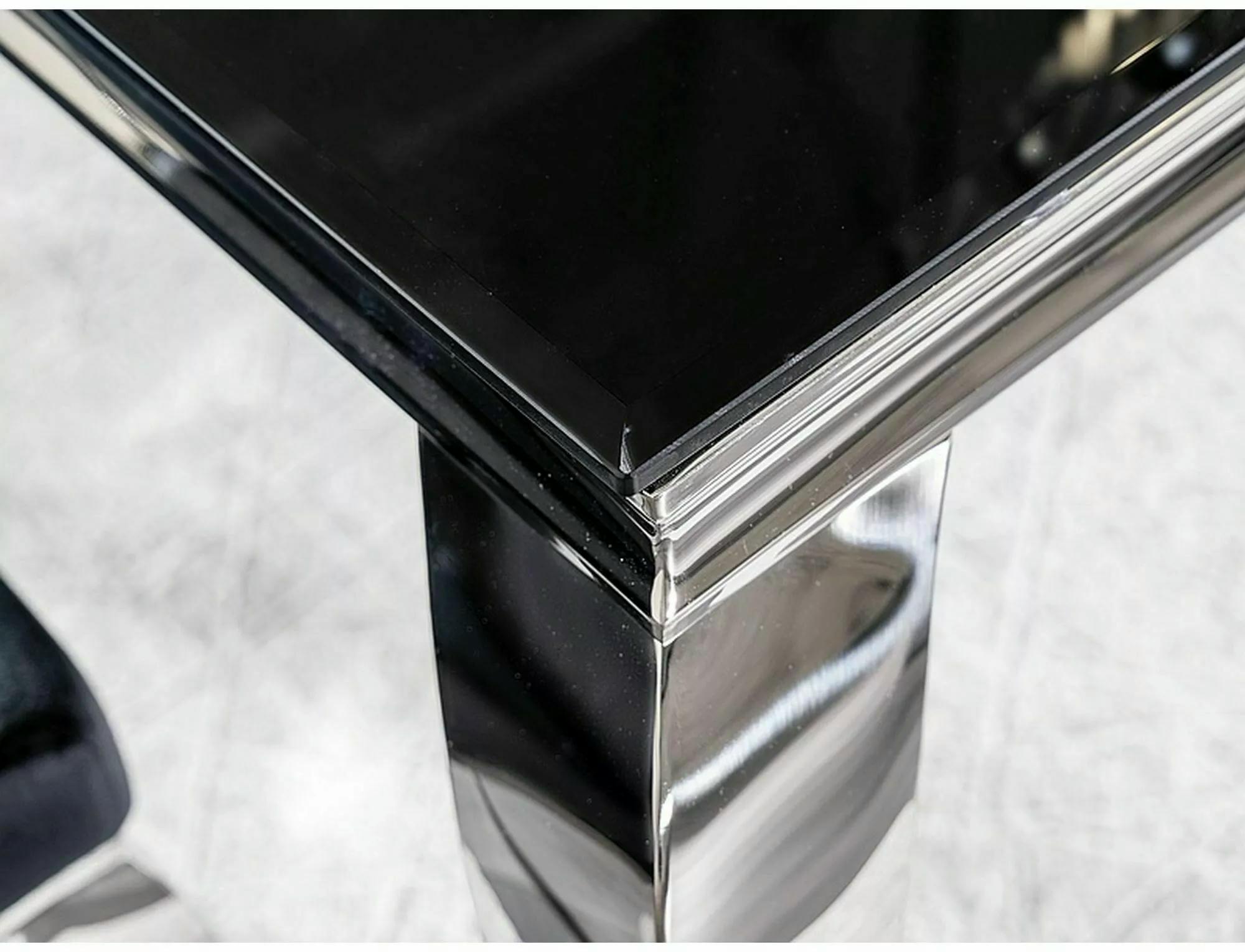 Консоль Signal PRINCE C 120x40 см Чорний/Хром (PRINCECCCH) - фото 2 Консоль Signal PRINCE C 120x40 см Чорний/Хром (PRINCECCCH) - фото 2