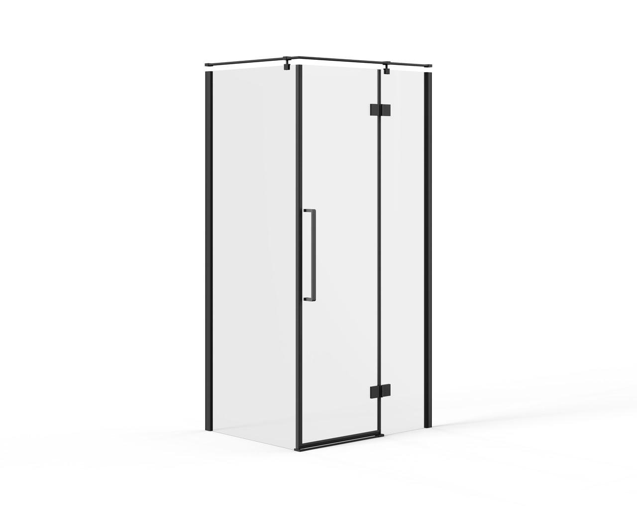 Душова кабіна скляна AVKO Glass S237R 90х90х190 Black (23058118)