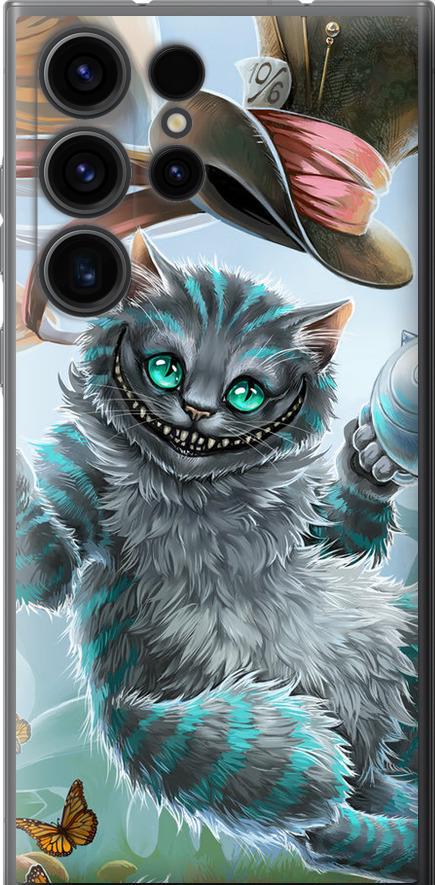 Чехол на Samsung Galaxy S23 Ultra Чеширский кот 2 (3993u-2906-42517)