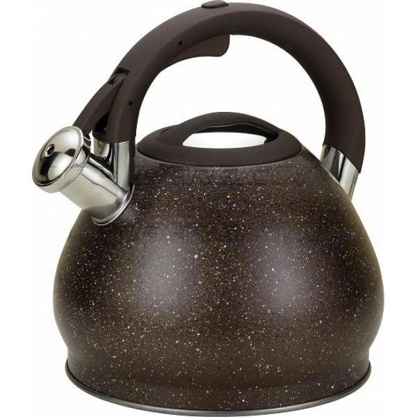 Чайник со свистком Edenberg EB-1976 с мраморное покрытие и турбо индукционным дном 3,5 л (EB-1976) - фото 2