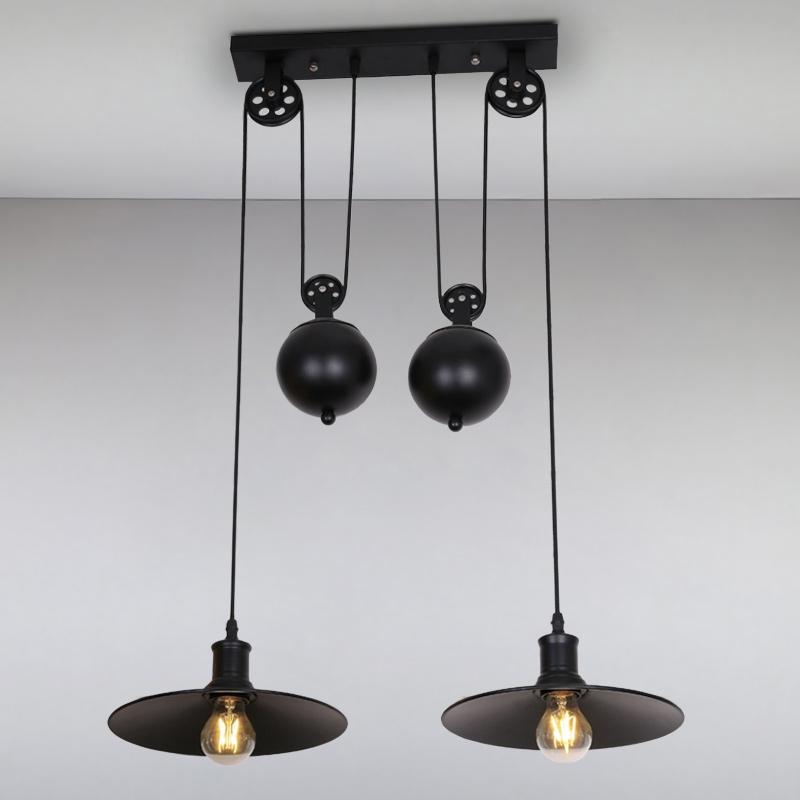 Люстра підвісна Light House LS-15135-2 Чорний