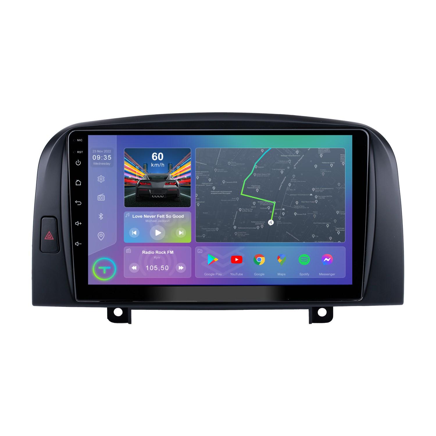 Автомагнитола штатная Torssen F9232 для Hyundai Sonata 2004-2008 г. 4G/Carplay/DSP 2/32 GB 9" (202270223)