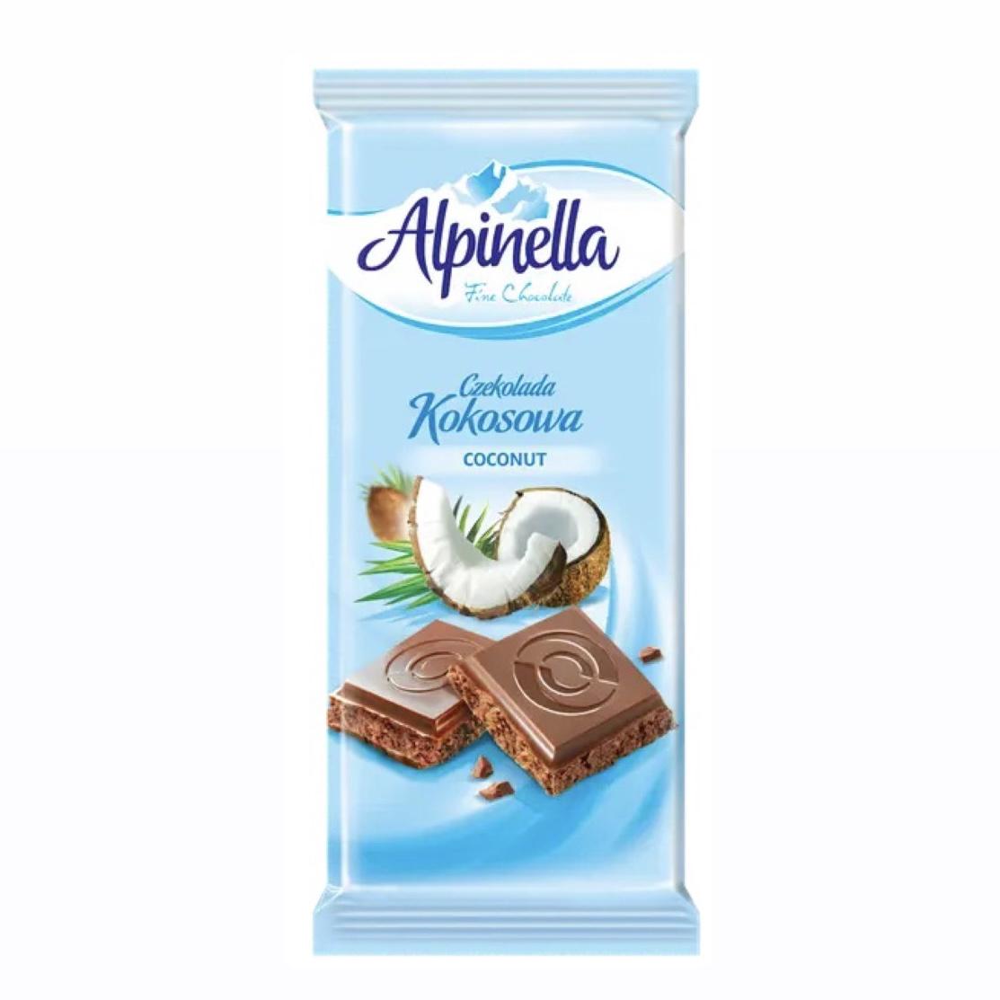 Шоколад Alpinella кокос 90 г