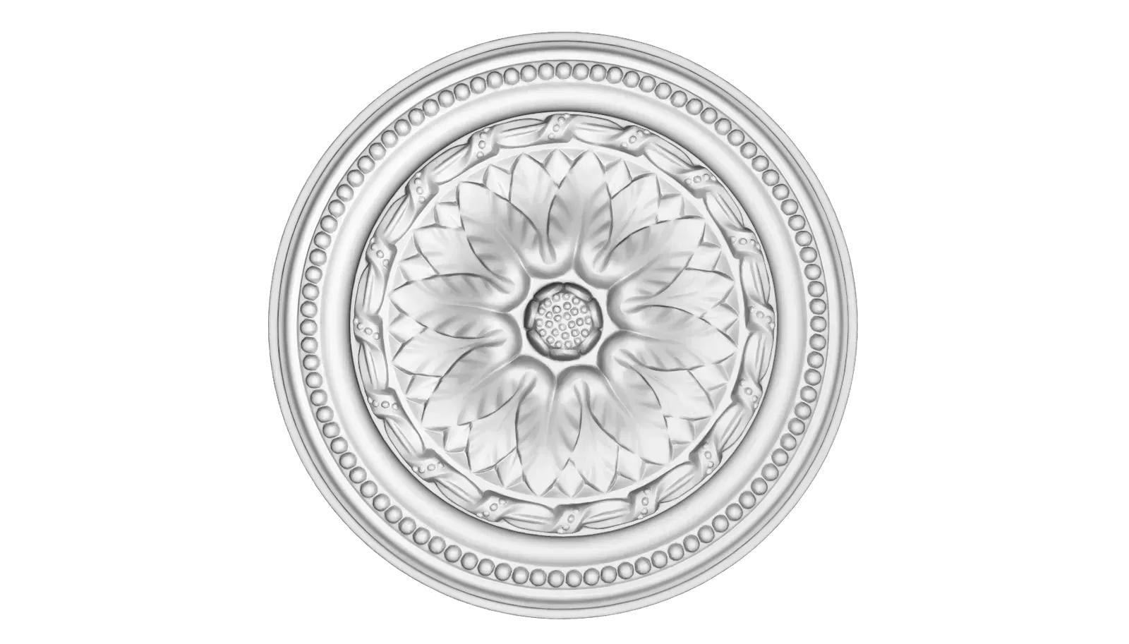 Розетка потолочная Gaudi Decor R312 D 400 мм (45702)