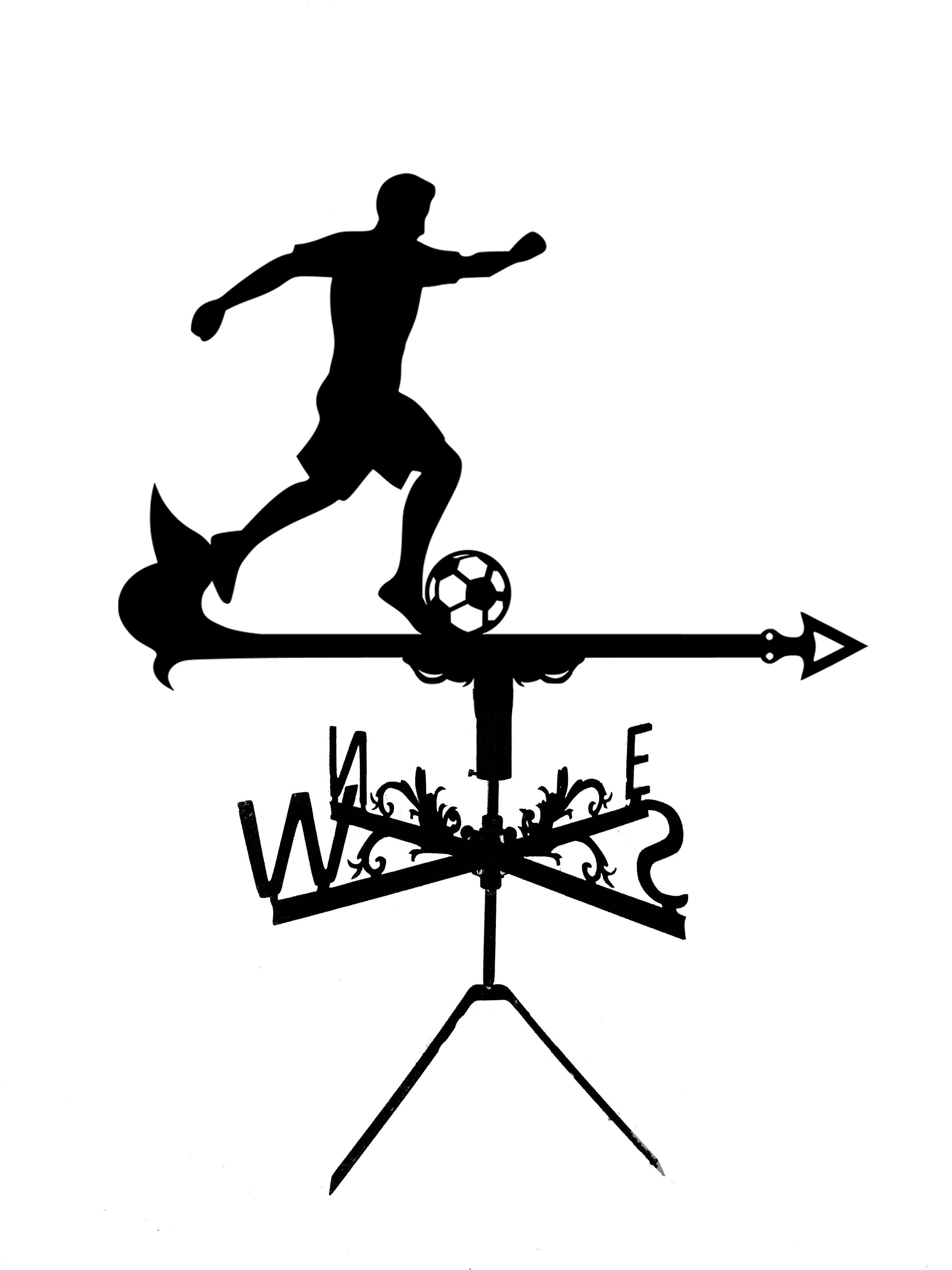 Флюгер на альтанку/колодязь Футболіст (27415037) Флюгер на альтанку/колодязь Футболіст (27415037)