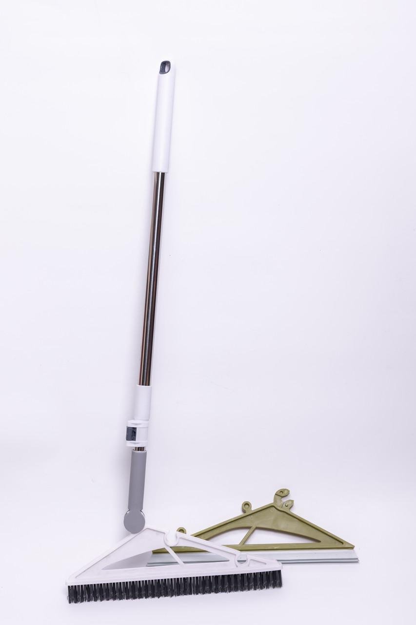 Швабра комбінована 2в1 зі щіткою та ракелем (HP-35015-38) - фото 5
