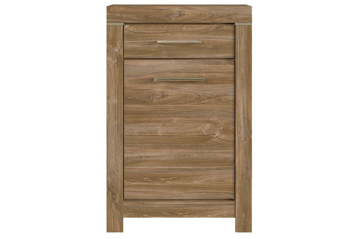 Комод в спальню ВМК Герман KOM1D1S телескопи Дуб стерлінг (GRB-1685)