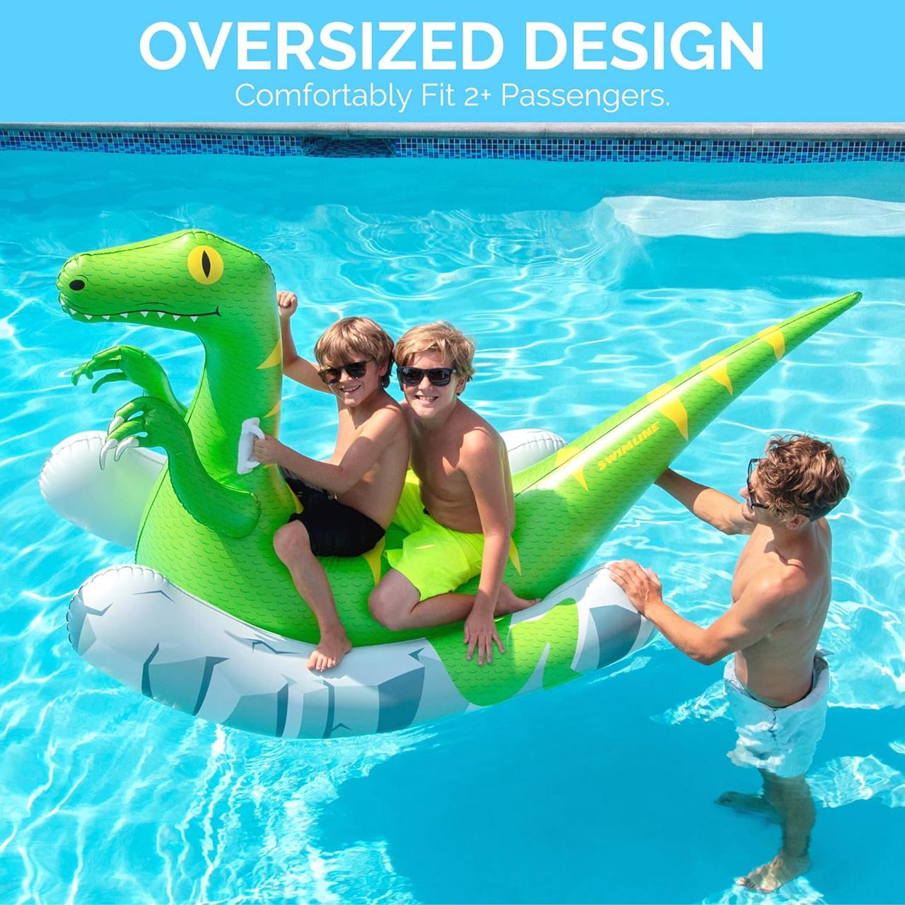 Надувна іграшка-гойдалка для пляжу зі зручними ручками і вигнутими бічними валиками - фото 2 Надувна іграшка-гойдалка для пляжу зі зручними ручками і вигнутими бічними валиками - фото 2