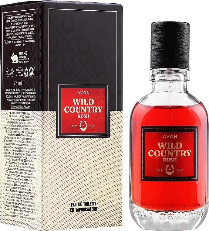 Туалетная вода для мужчин Avon Wild Country Rush 75 мл (11026)