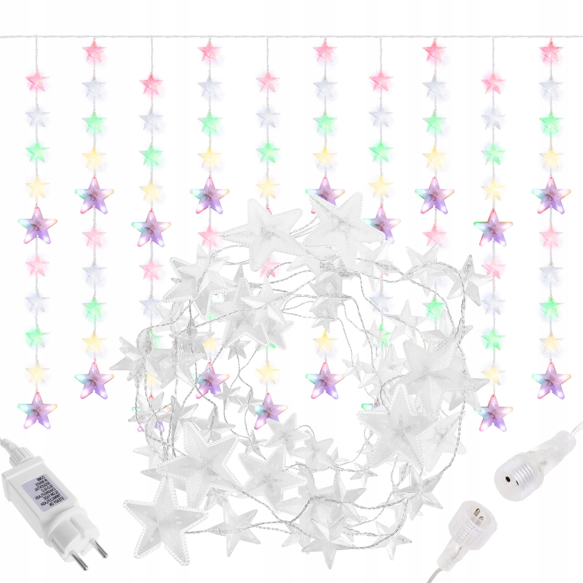 Гирлянда бахрома Springos уличная/наружная 180 LED 2 м Mix (CL4005) - фото 3