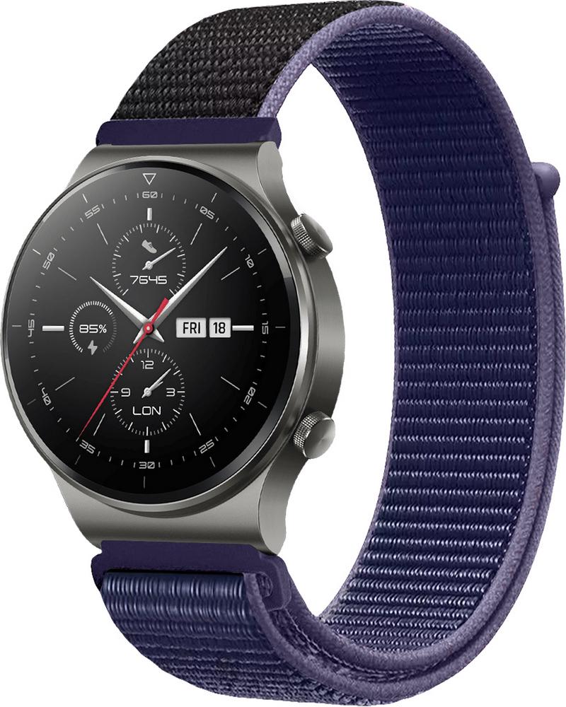 Ремешок нейлоновый Sport Loop для Huawei Watch GT 2 Pro Midnight Blue (28260-4D)