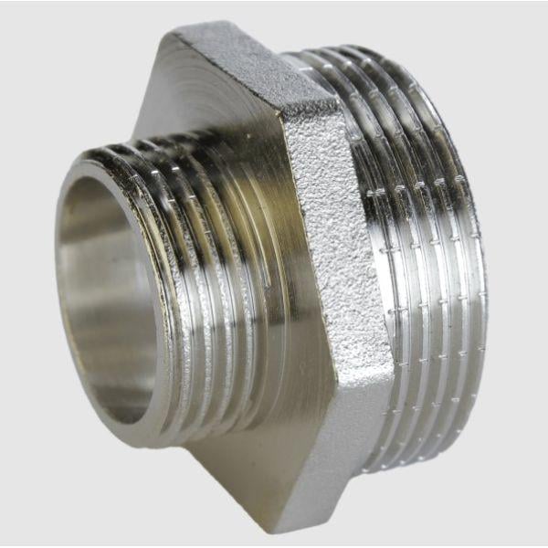 Ниппель УЗКМ никель ЗЗ 1"х3/4" (116817)