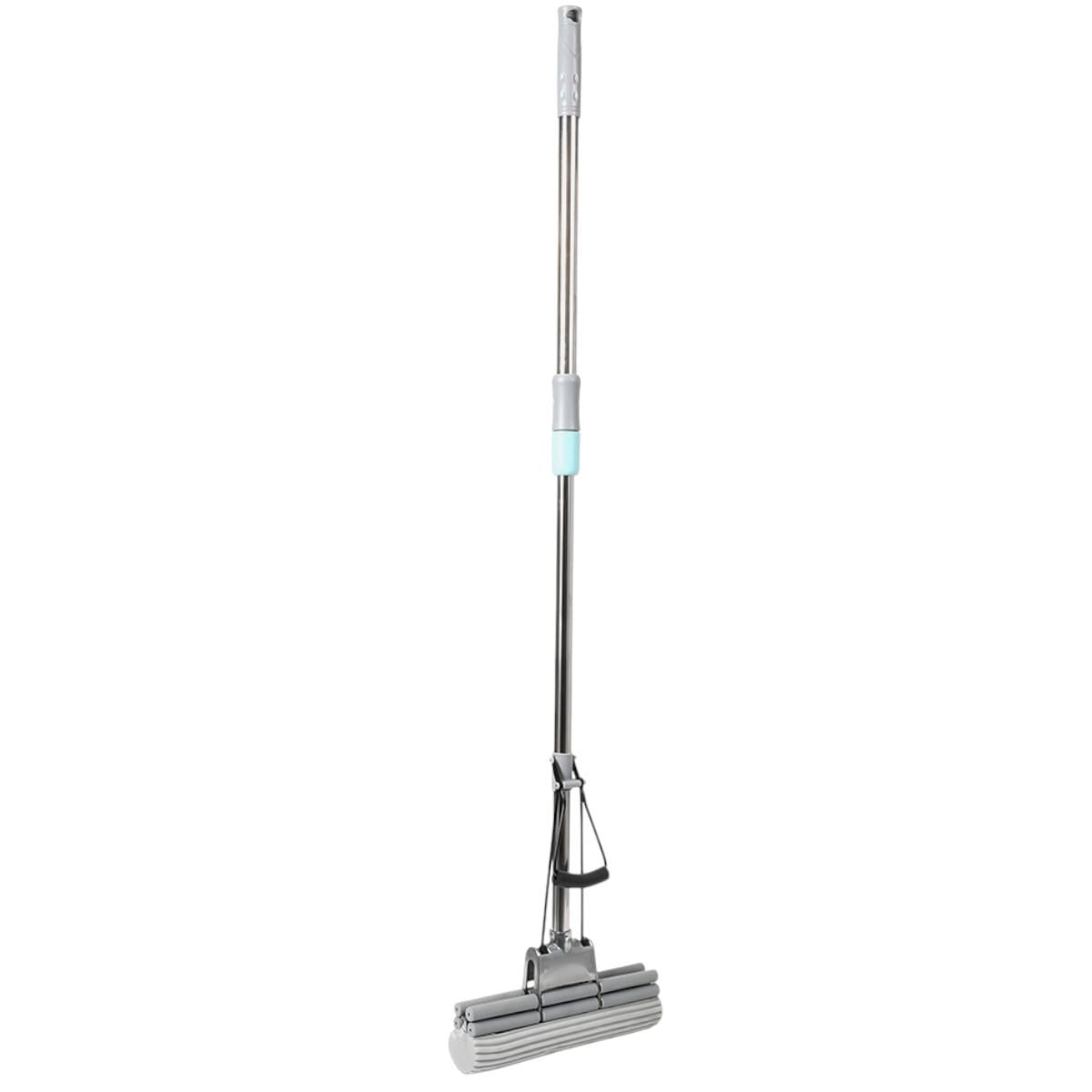 Швабра с отжимом Cleaning Mop с мягкой губкой 128х27 см (MH-6008)