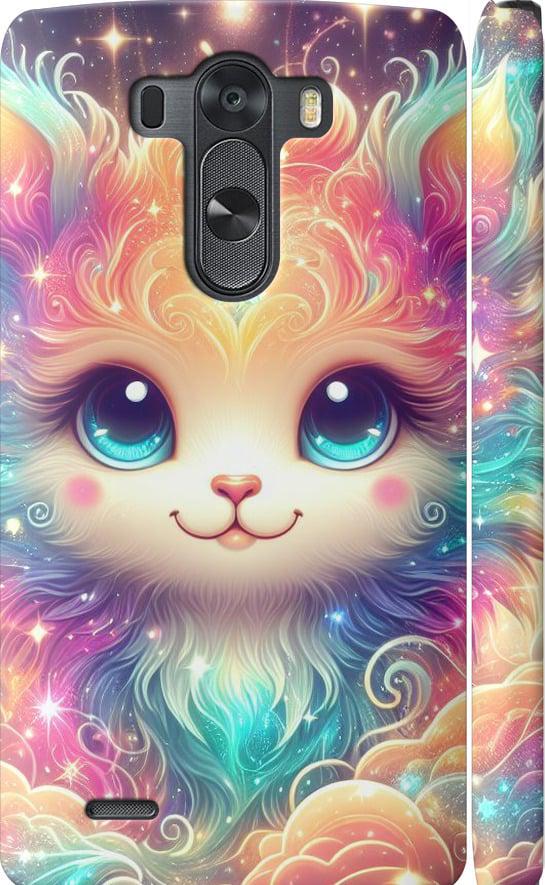 Чехол на LG G3 dual D856 Сказочный котенок (5813c-56-42517)