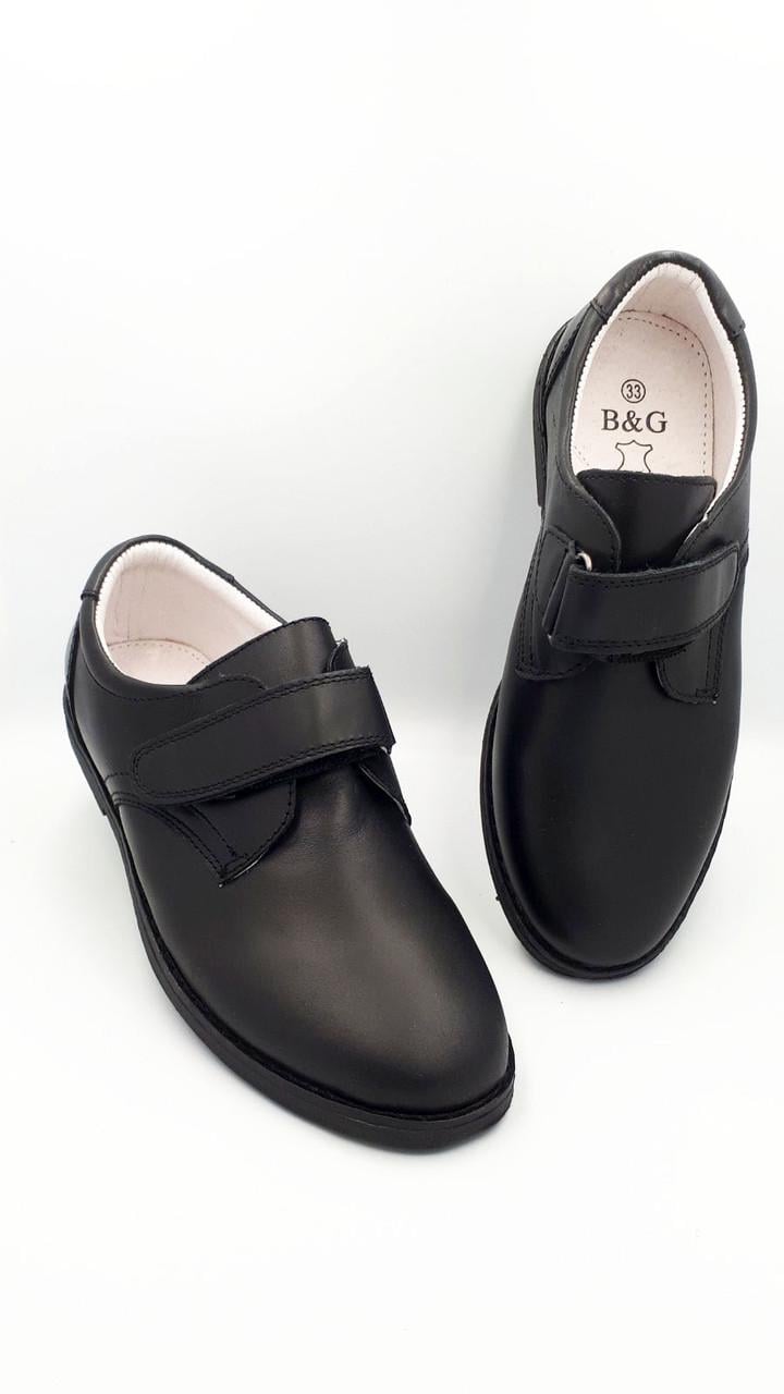 Туфли для мальчиков B&G 1827/37 р. 37 Черный - фото 2 Туфли для мальчиков B&G 1827/37 р. 37 Черный - фото 2