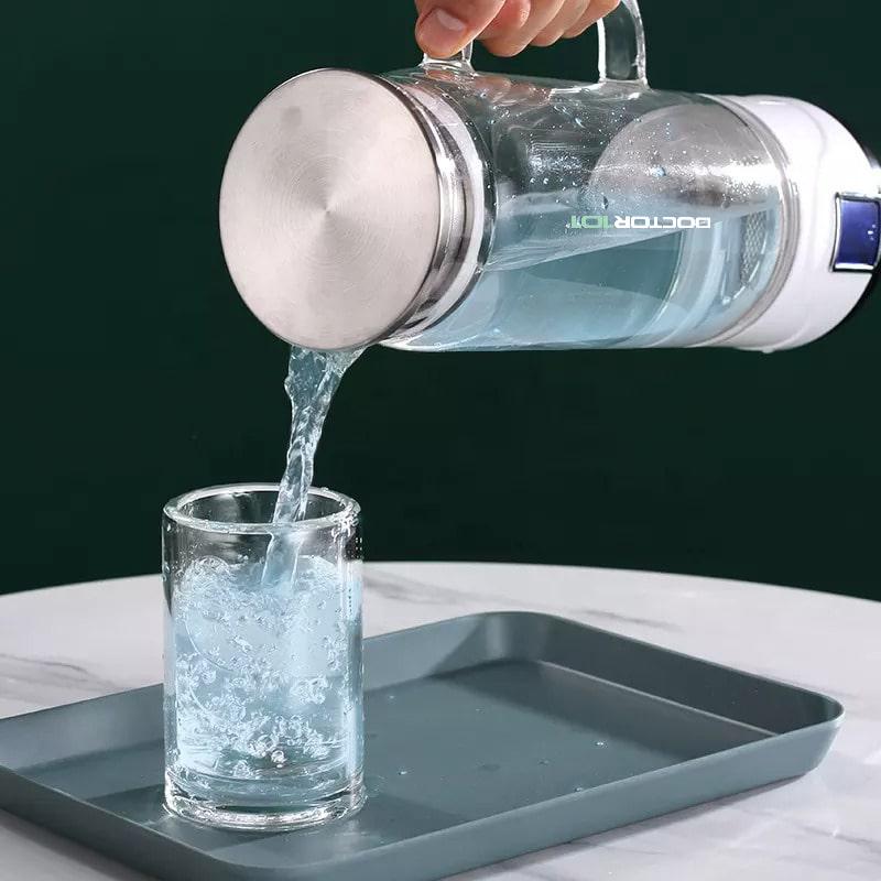 Генератор водородной воды Lama-101 из боросиликатного стекла с зарядкой от USB 1 л (HB-K1) - фото 4