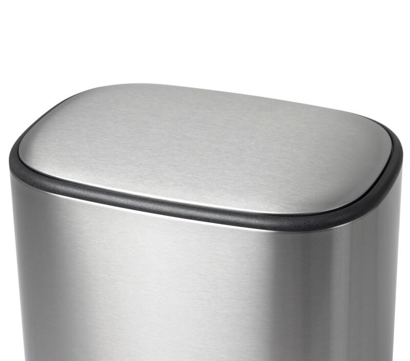 Відро для сміття MIXXUS Premium Diverse-TC0112 SS Color 12 л з плавним закриттям нержавіюча сталь (OL-MI7079) - фото 3