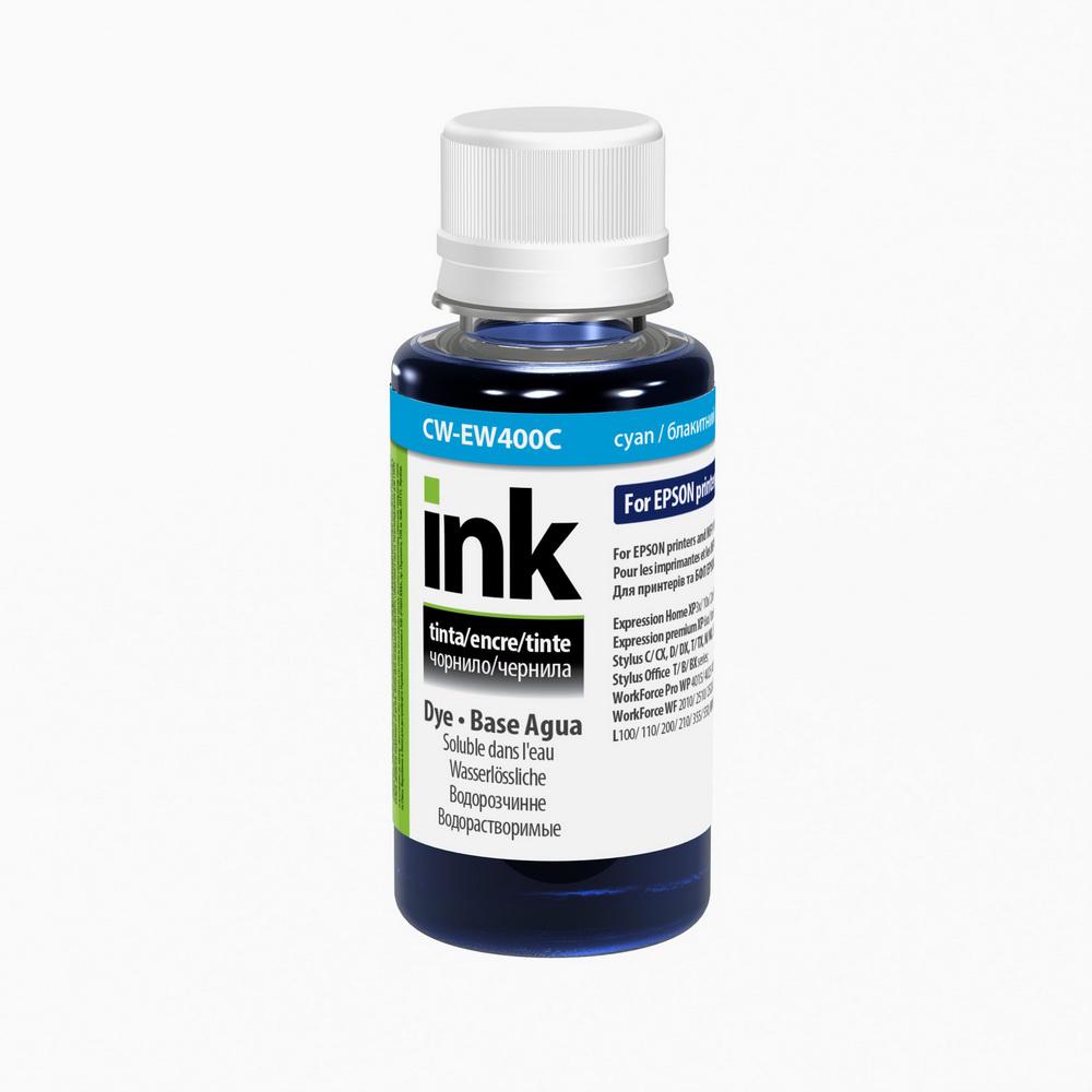 Чернила ColorWay для Epson EW400 C  Dye-based 100 мл Cyan (CW-EW400C01)