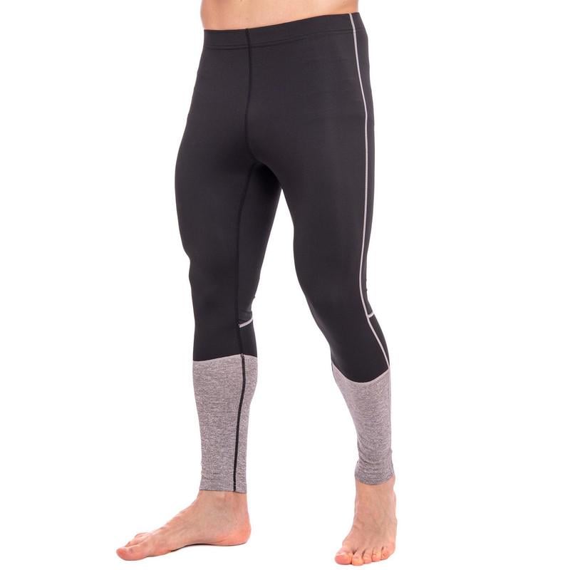 Компресійний одяг чоловічий LIDONG LD-1005-LD-1205 лонгслів і штани XXXL/р. 52-54 Чорний/Сірий (6936116101148) - фото 3