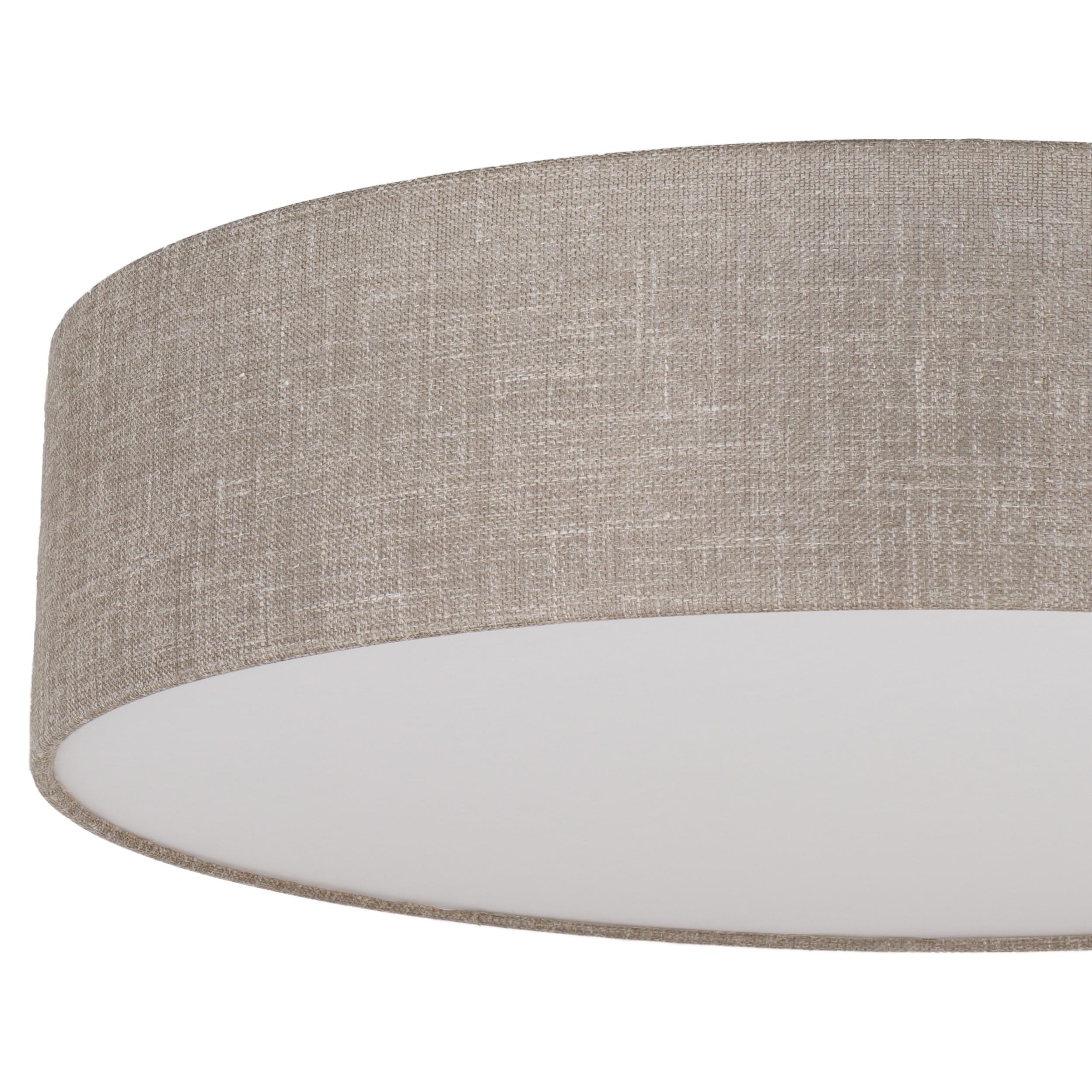 Світильник стельовий TK Lighting 5638 Rondo Linen - фото 2