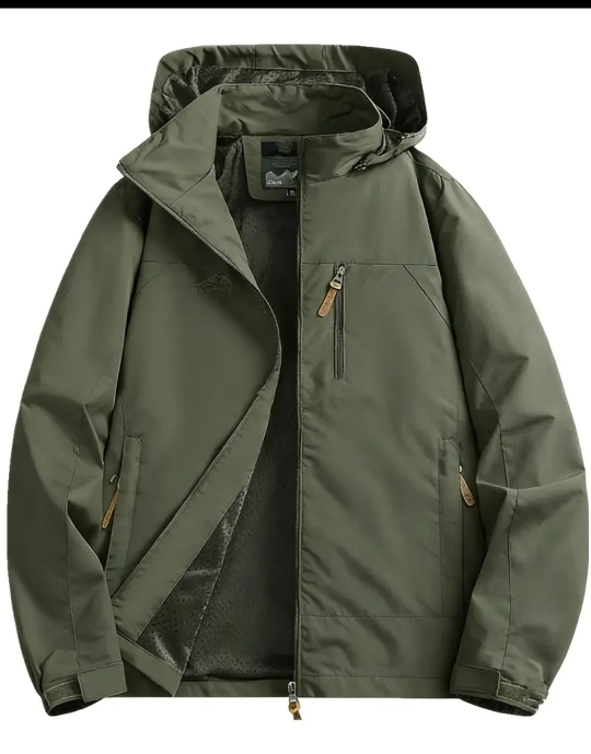 Куртка мужская ветровка OUTDOOR Темно-оливковый (33546591)