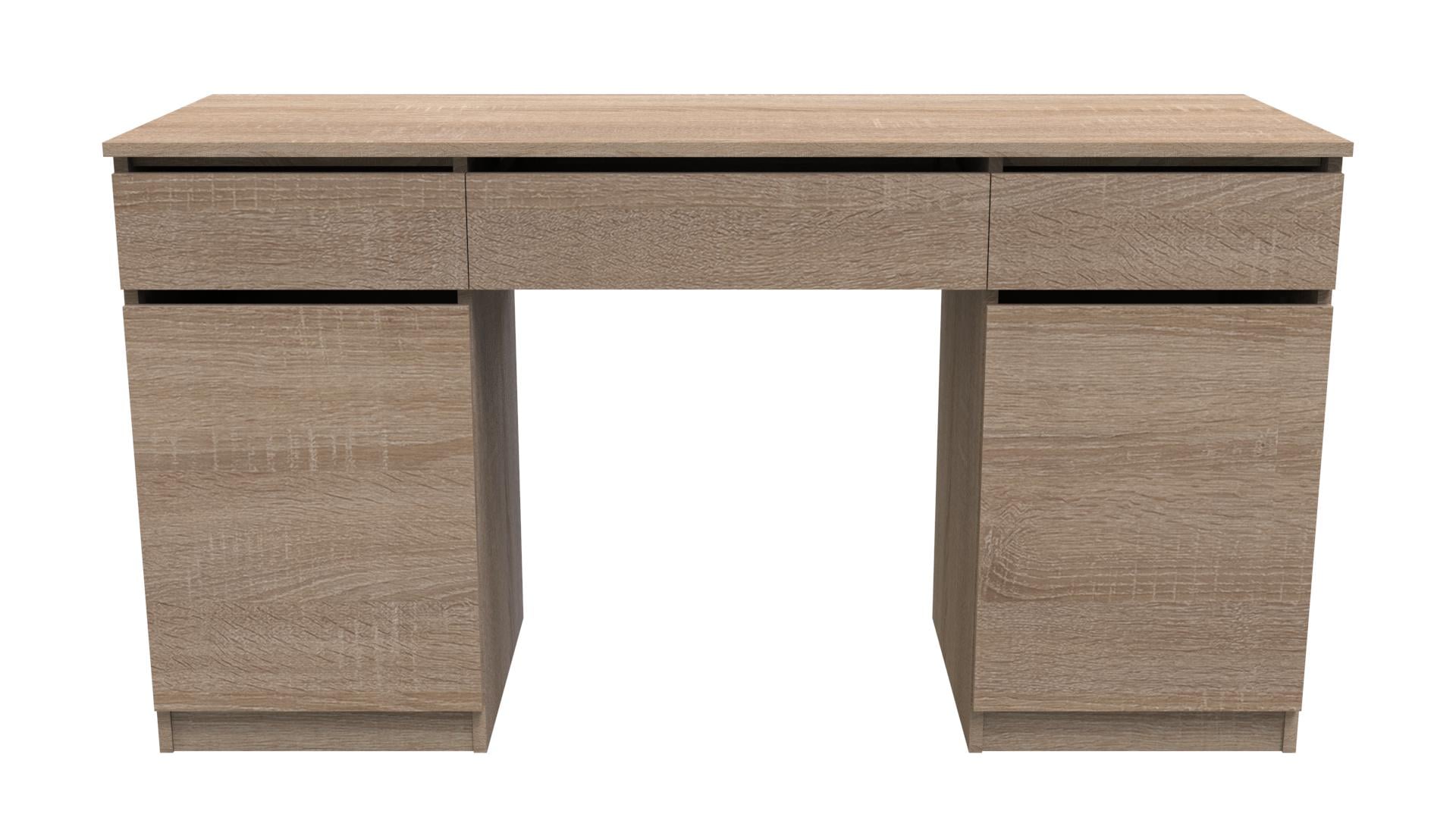 Стол компьютерный Ferrum-decor Вито 2 ДСП 16 мм 750x1400x500 мм Дуб Сонома (FRD-104833)