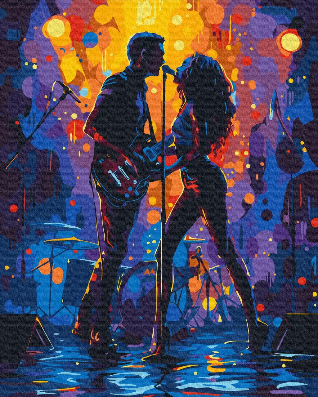 Картина за номерами Brushme BS54040 Народження зірки полотно на підрамнику 40x50 см (2256910447)