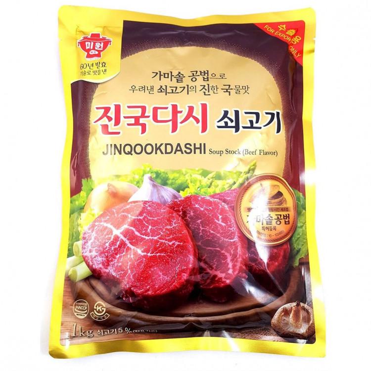 Бульон Daesang Jinqookdashi со вкусом говядины 1 кг (10-091)
