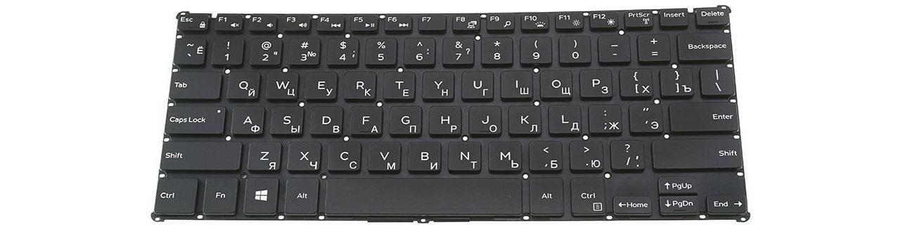 Клавіатура для ноутбука Dell Latitude 5285 матова (20322)