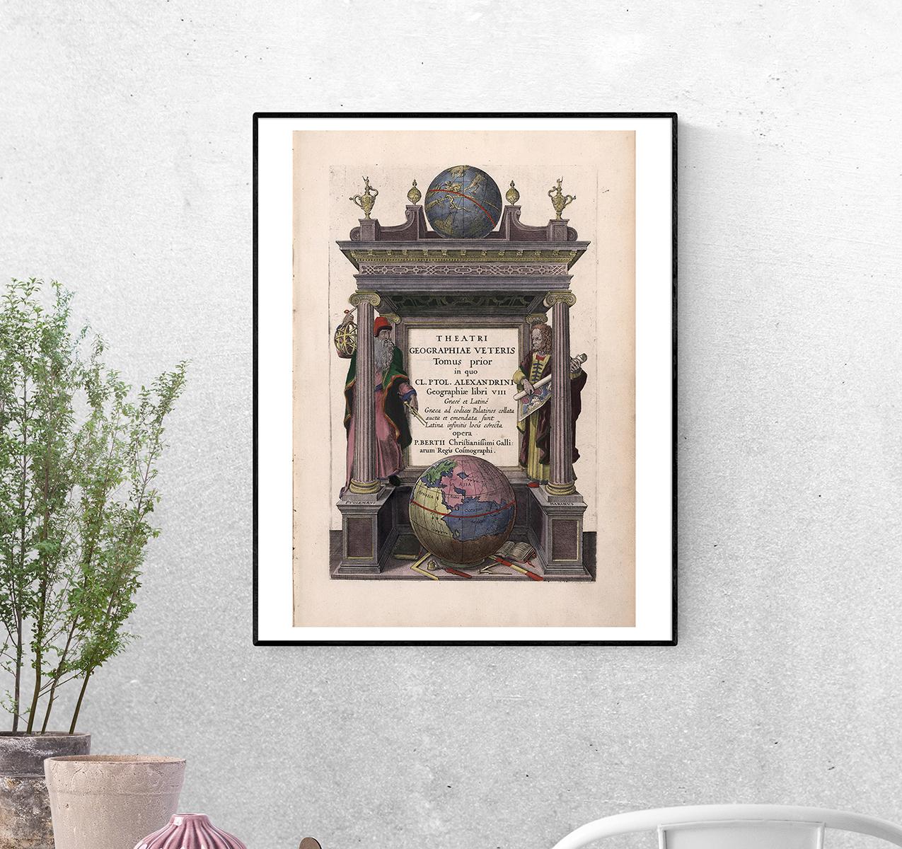 Постер Театр старая география Алессандрини краткая биография формат А-0