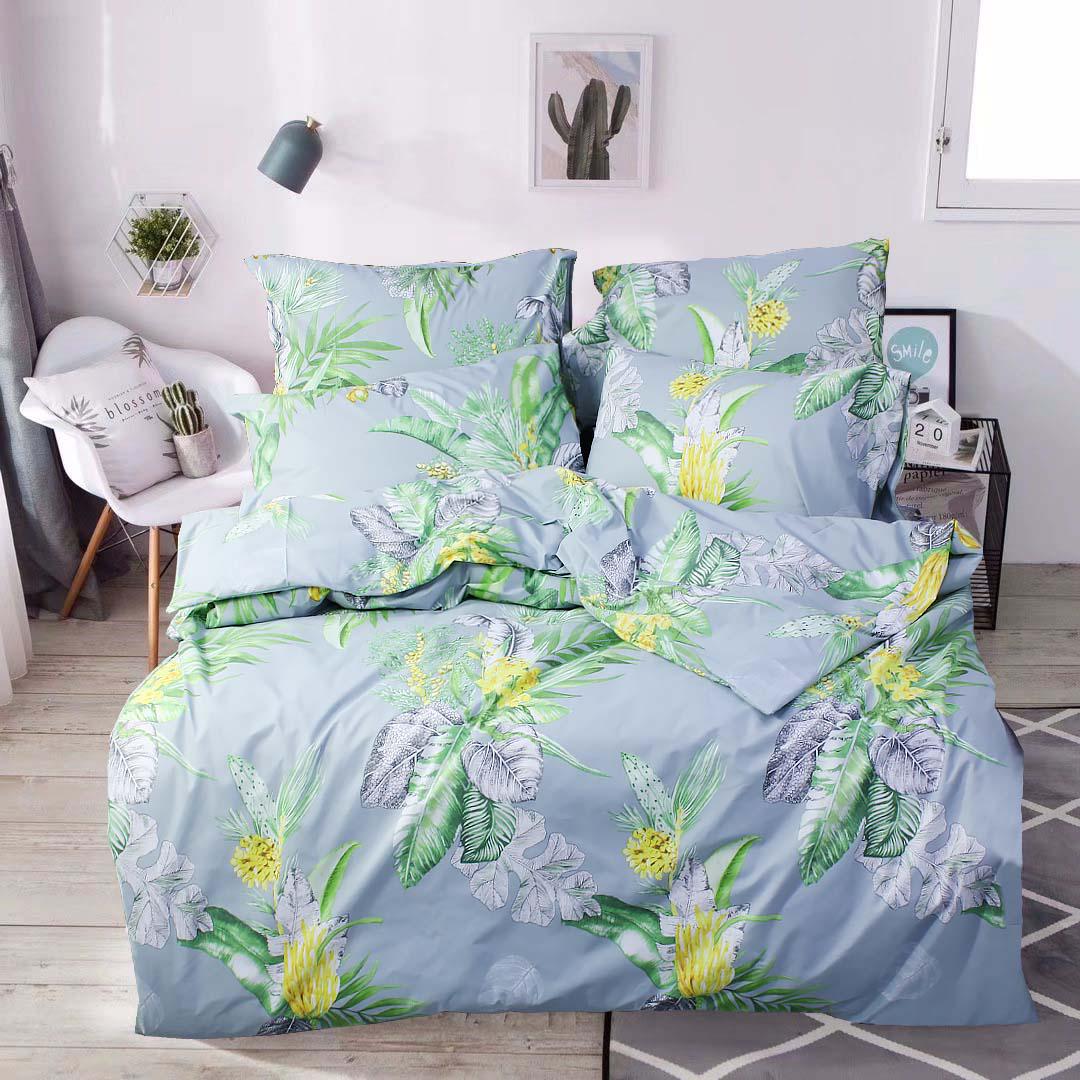 Простынь на резинке З0042 180х200 см Серый/Желтый (155666) Простынь на резинке З0042 180х200 см Серый/Желтый (155666)