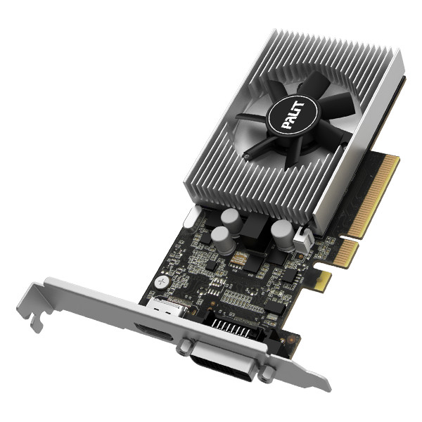 Видеокарта Palit GeForce GT1030 2GB 64bit DDR4 (NEC103000646-1082F)
